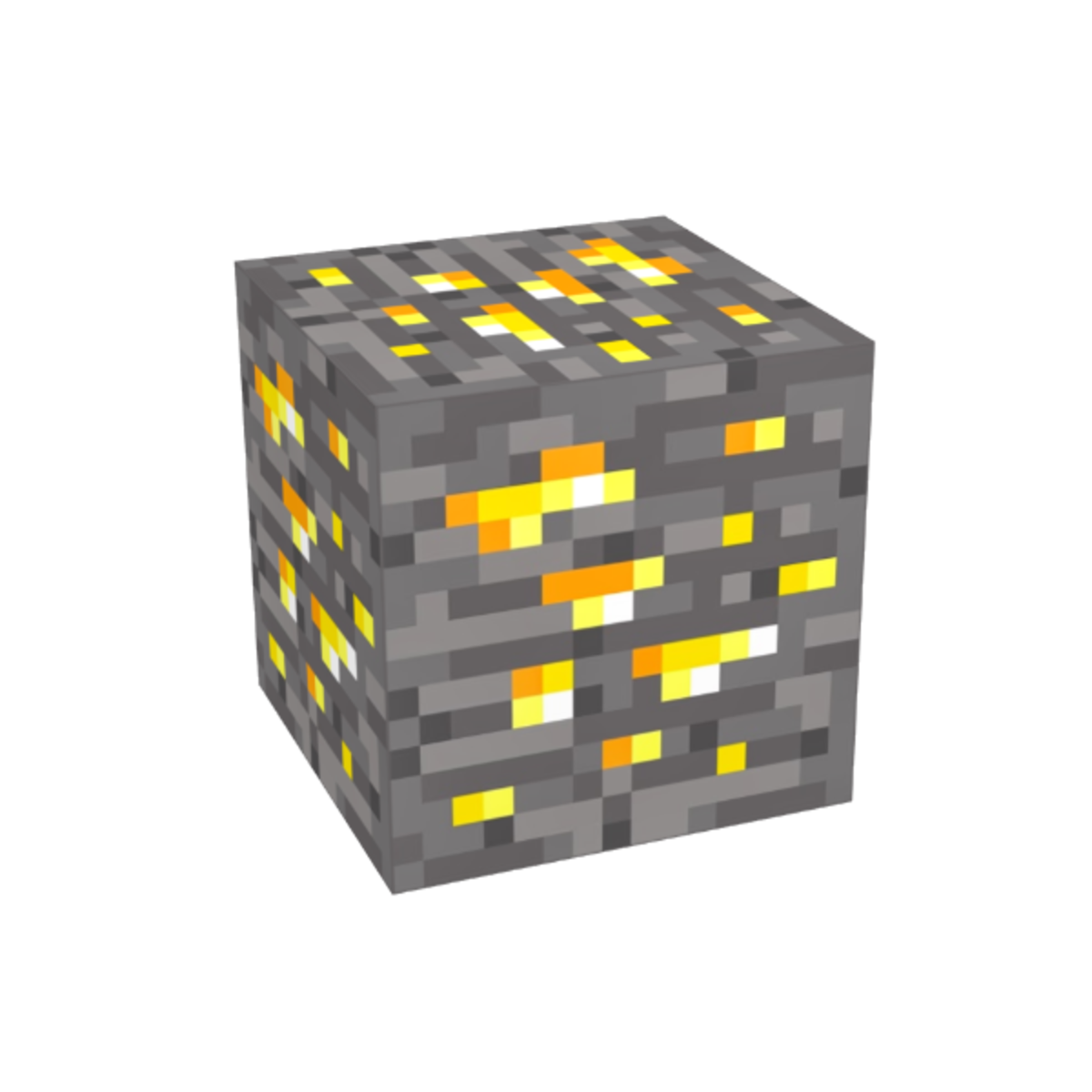 SanCrafter Base Block - Gold Ore