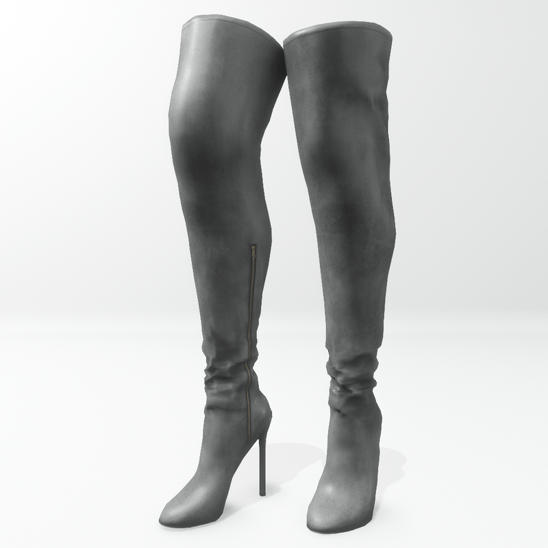 "Alina - Daisy" and Nicci avatar boots - grey