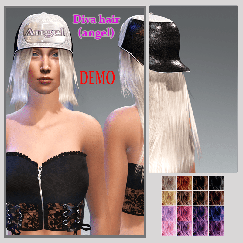 Diva hair (angel) demo