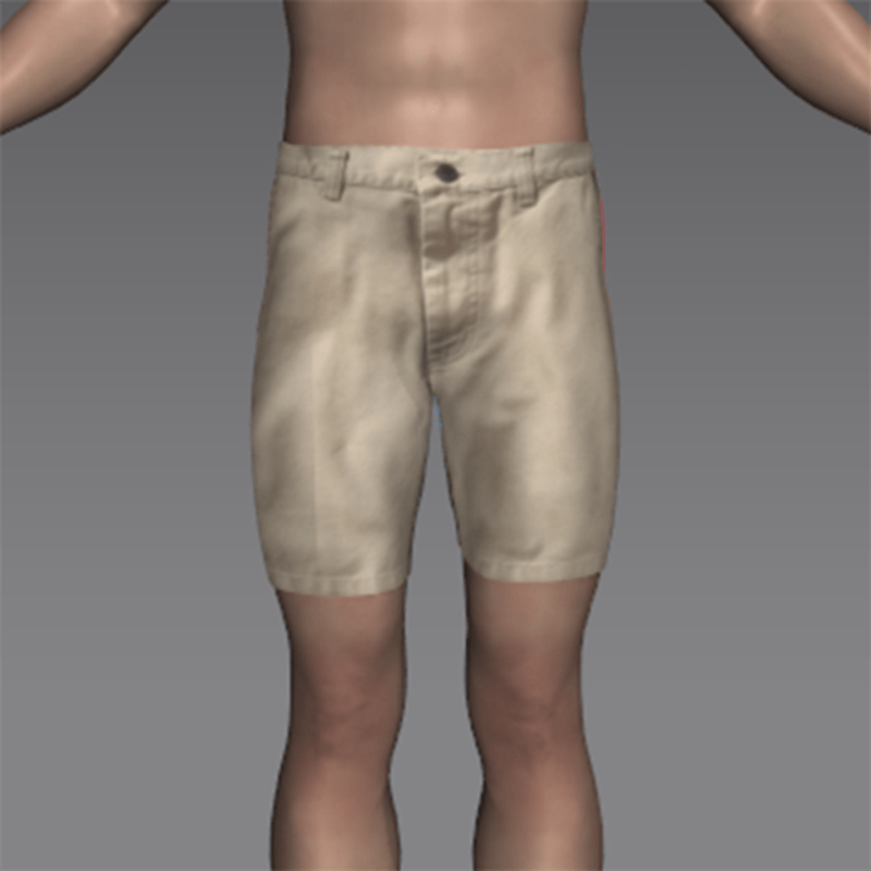 men's khaki cargo shorts