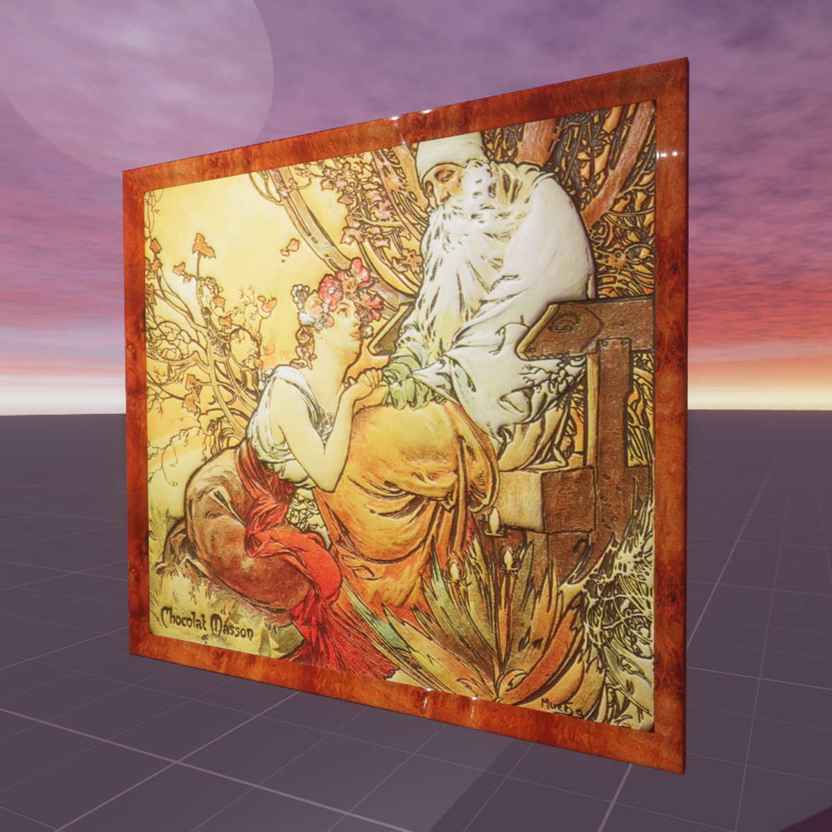 Youth and Old Age Alphonse Mucha