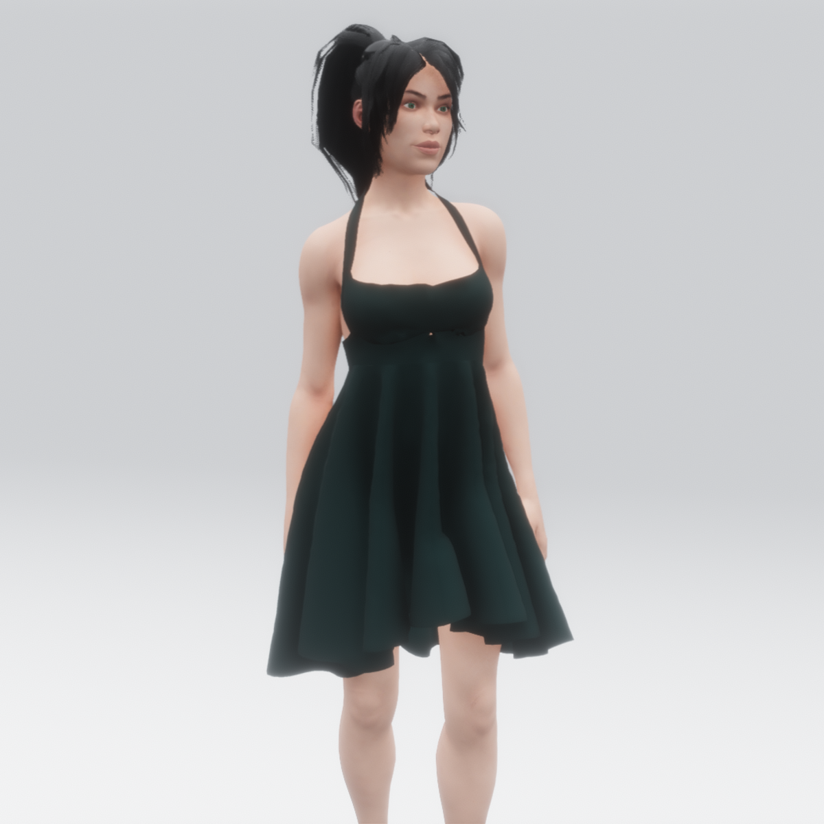 Emerald Starlight Dress