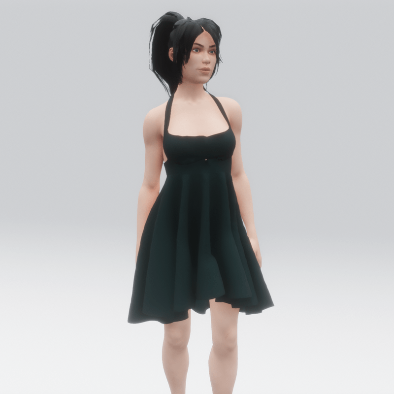 Emerald Starlight Dress