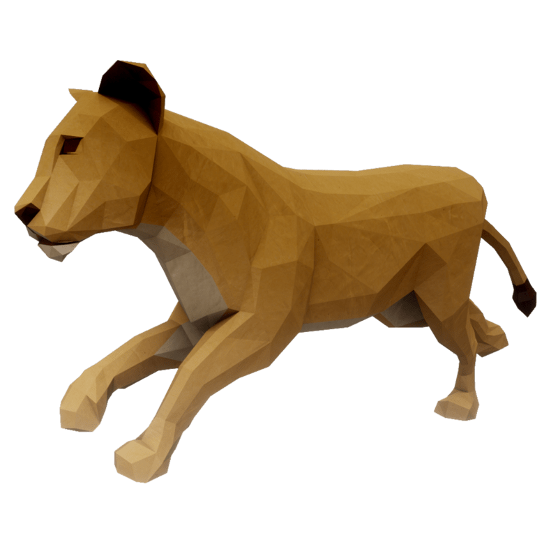 Running Lioness