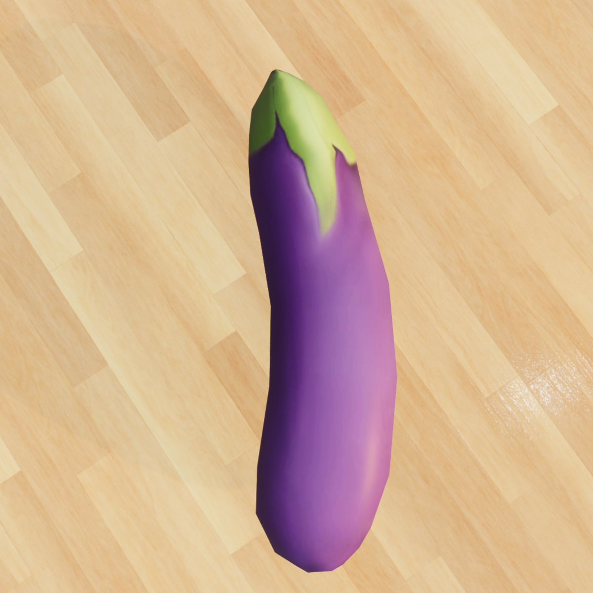 Aubergine Eggplant Recreational Toy v2 - Freebie