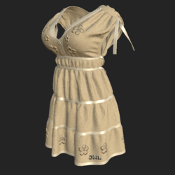 DROMA DRESS BEIGE