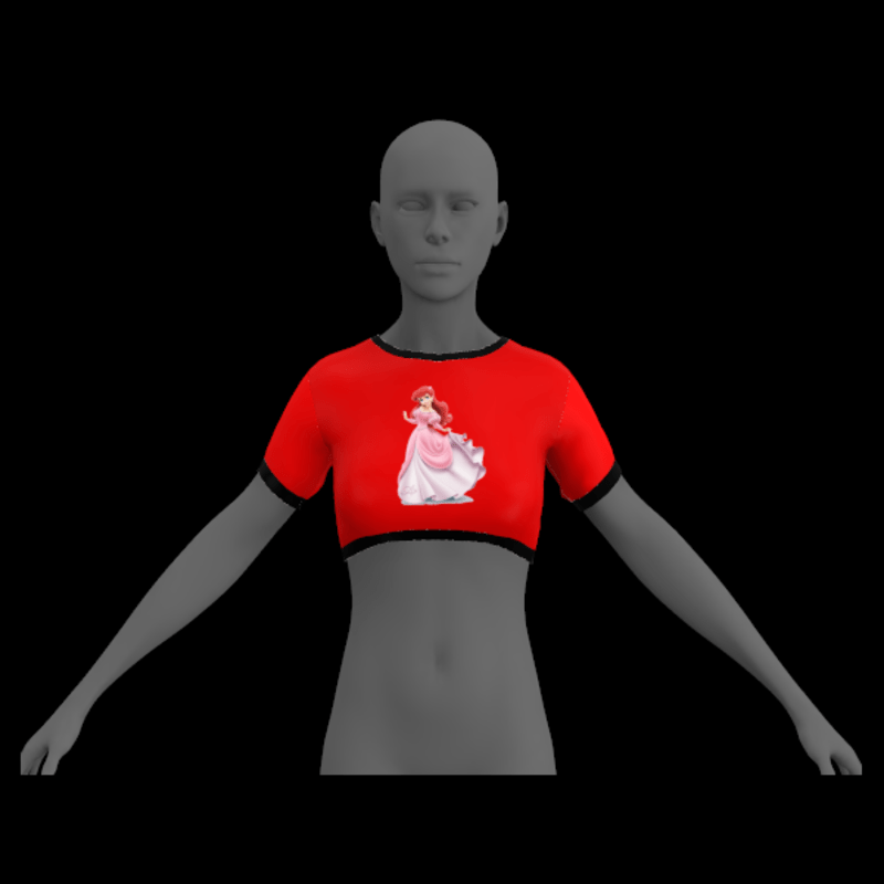 Zaddy Girl Top Pequena sereia