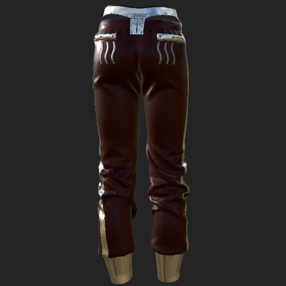 FEM PANTS BORDEAUX
