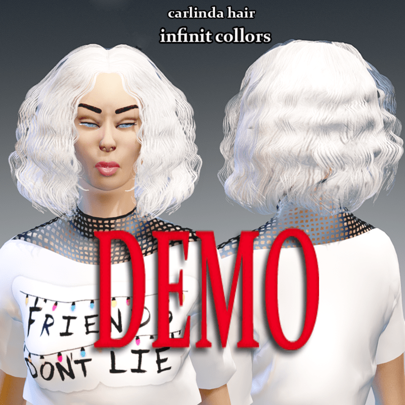 carlinda -curly hair-infinit collors 4 demo