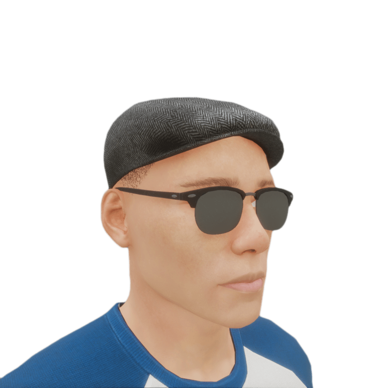 Flatcap - grey (male)