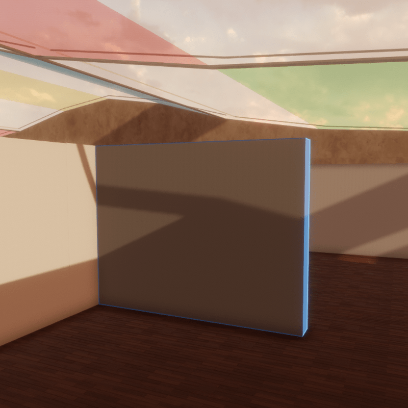 TKA partition wall for building gallery H2