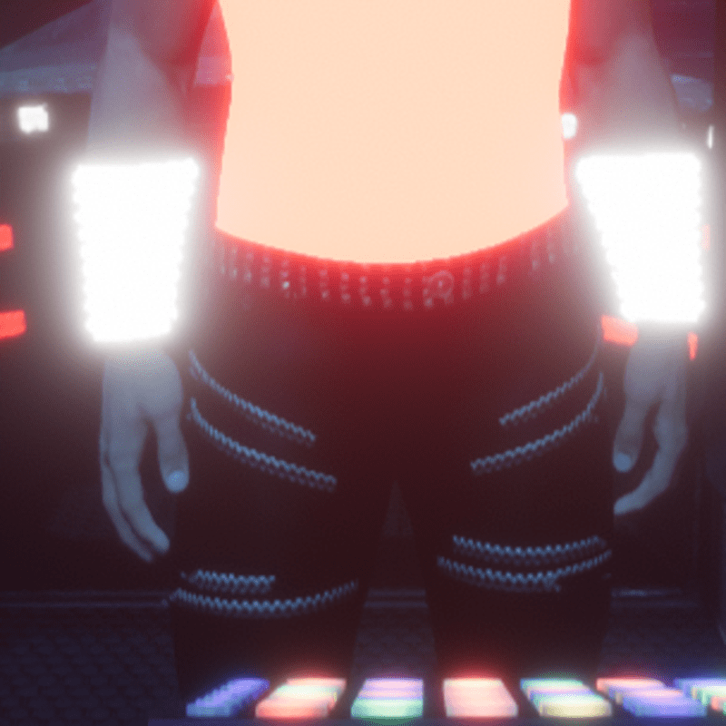 Male go-GLOW Arm Bracelets