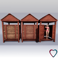 Beach Changing Room - Deep Dockside