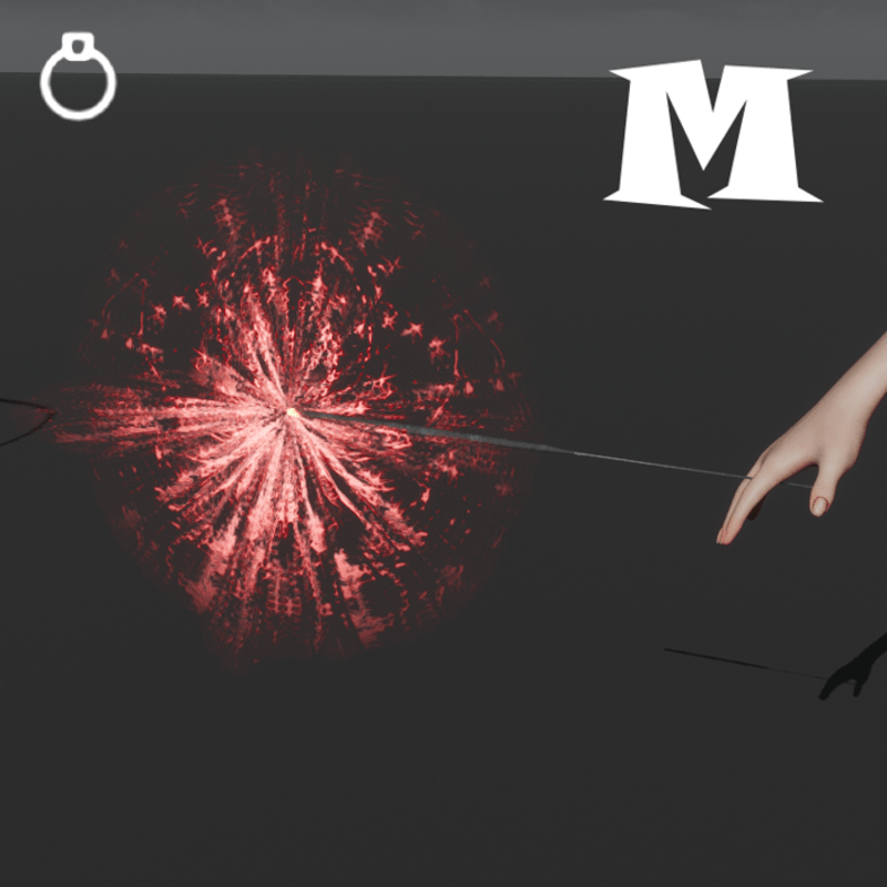 Sparkler Red (M) - (Ring Slot)