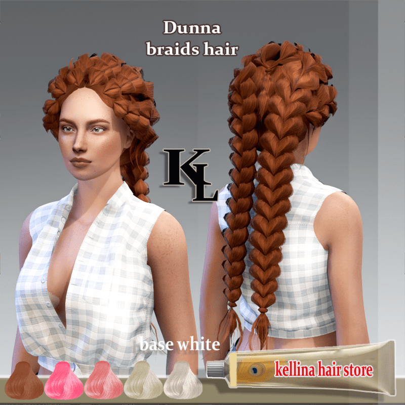 Dunna braids hair