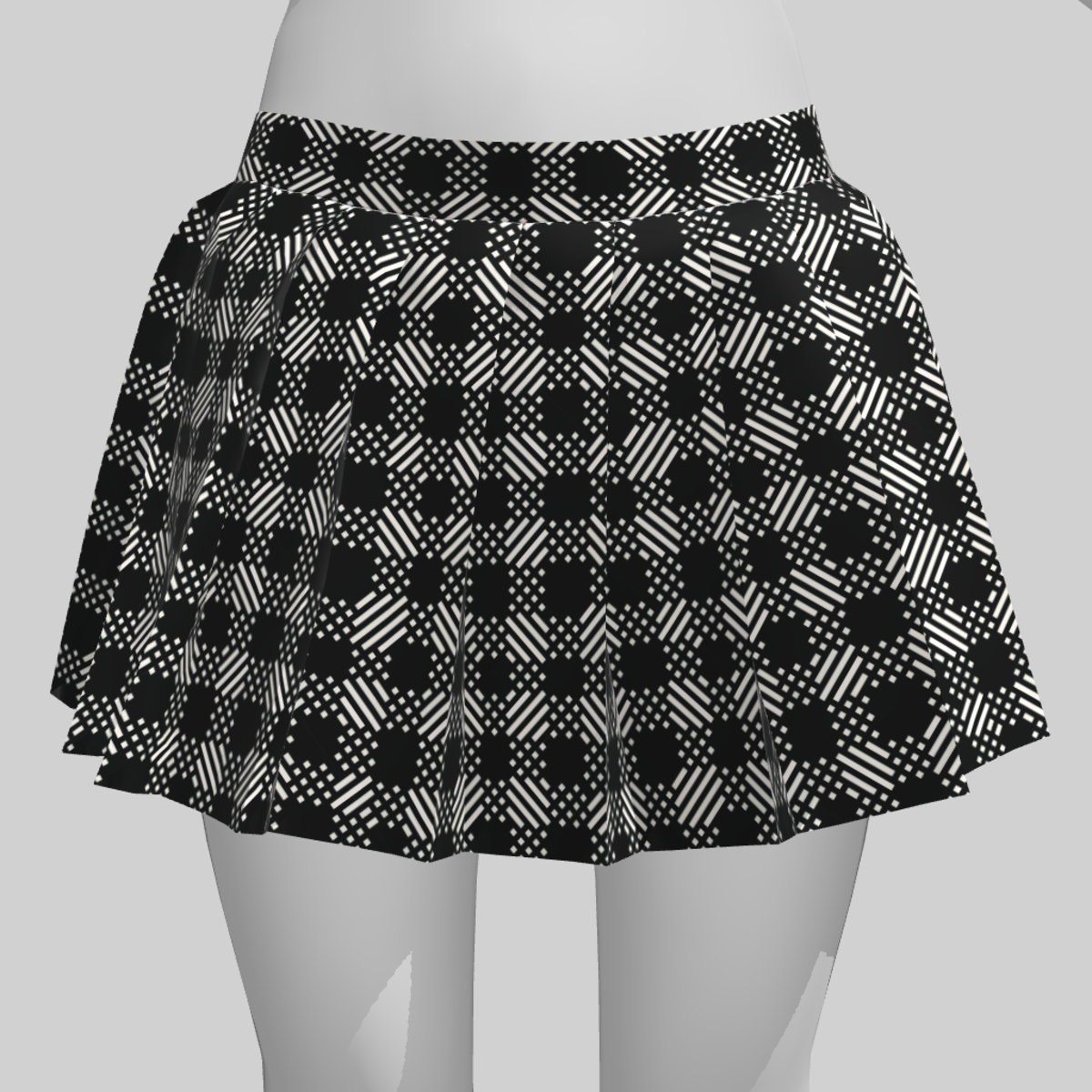 Skirt Jane Black & White