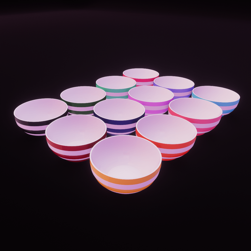 Striped Bowls (FATPACK)