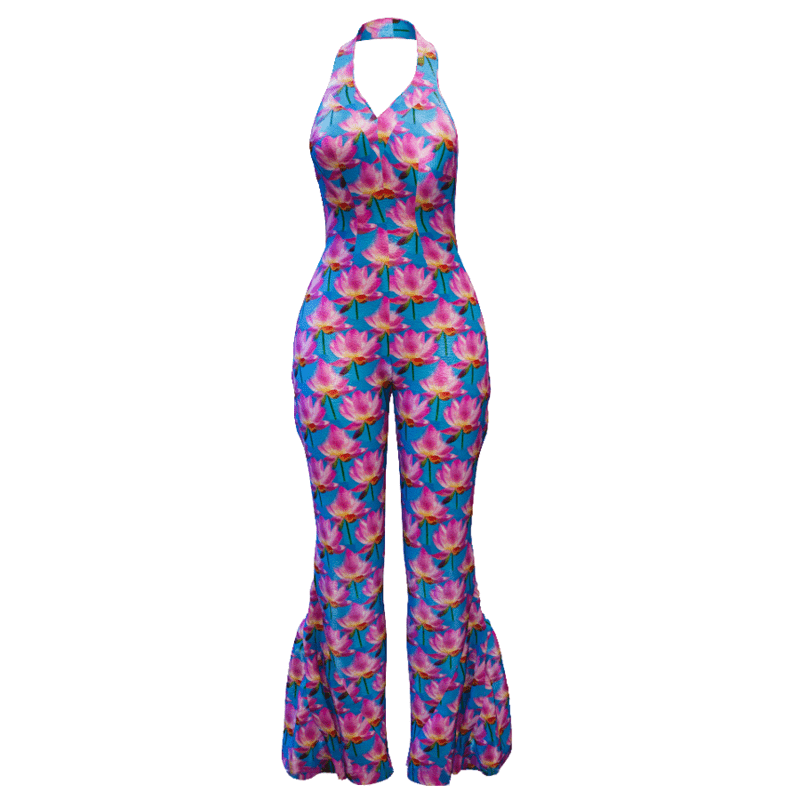 Seventies Jumpsuit Lotus