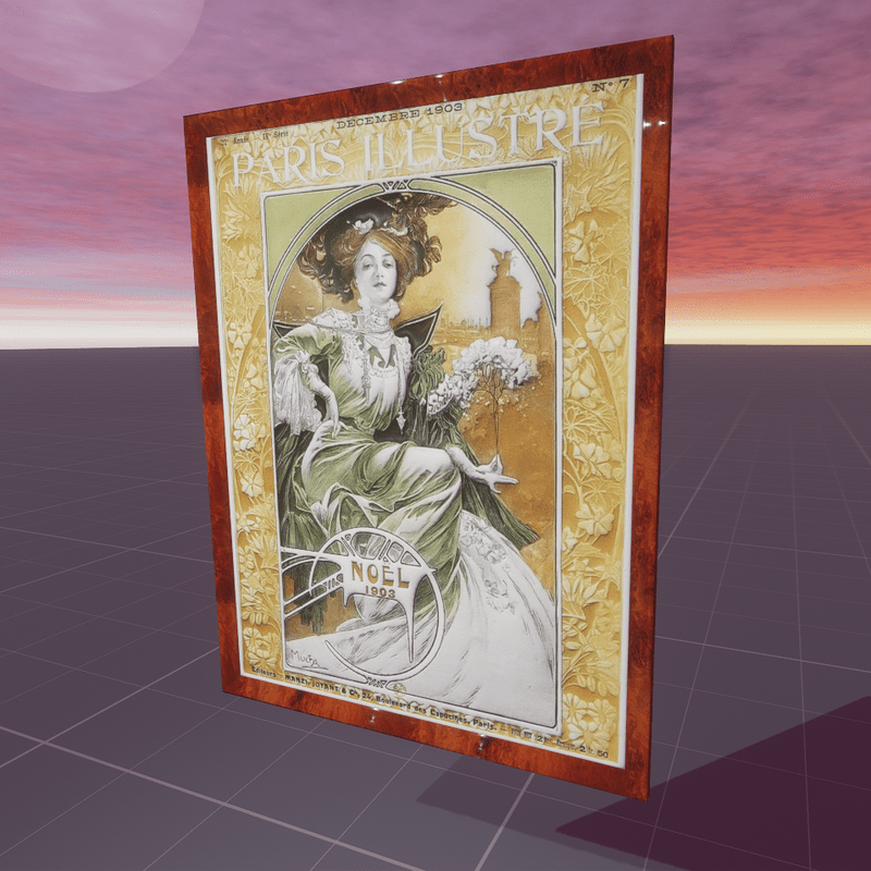 Paris Illustre Noel 1903 Alphonse Mucha