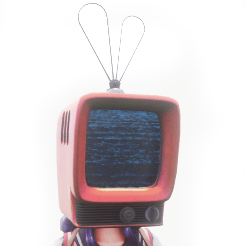 Animated TV Head (Static)