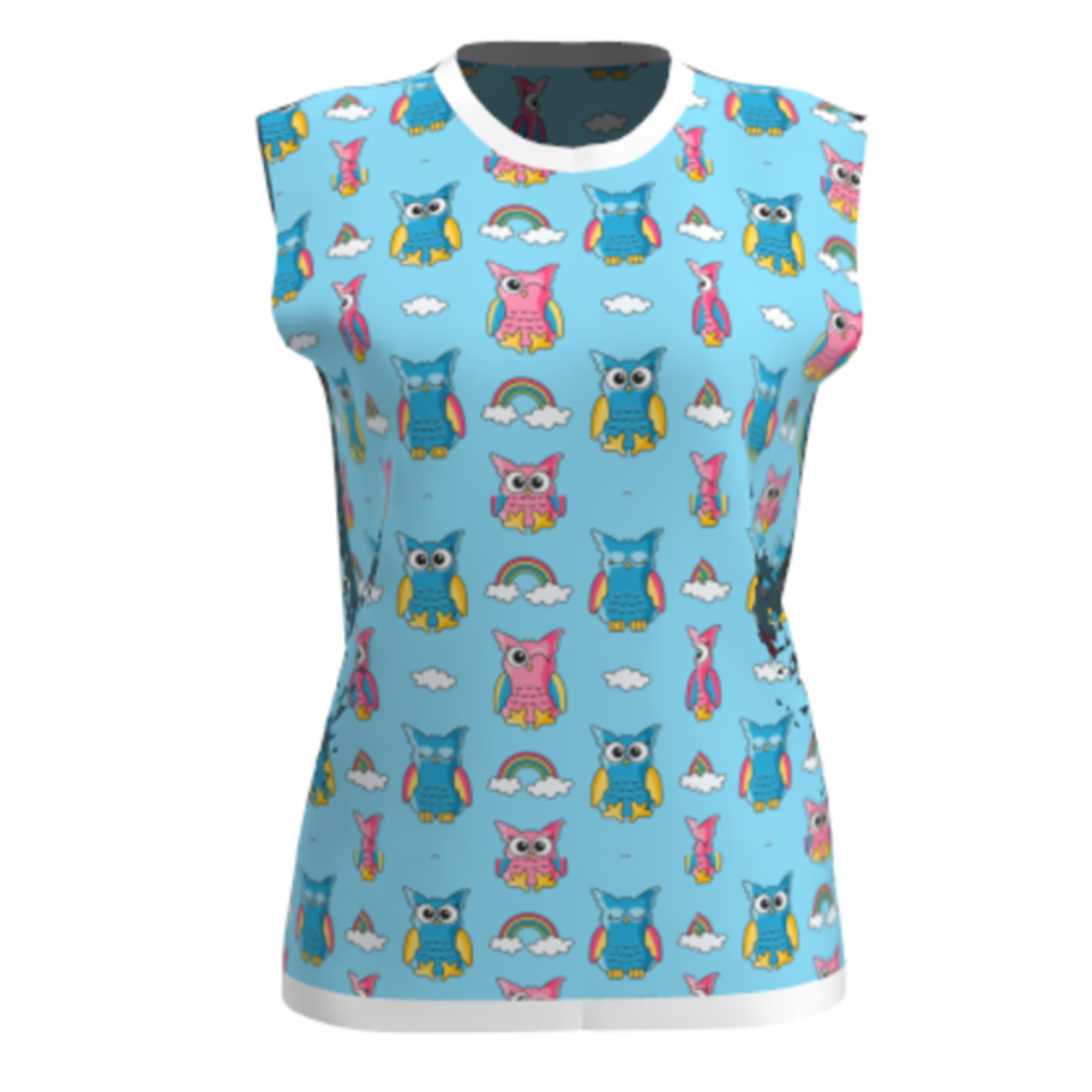 Cloud Owl Sleeveless T-shirt