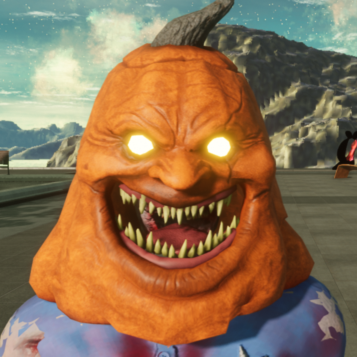 Pumpkin Mask(rigged)Female