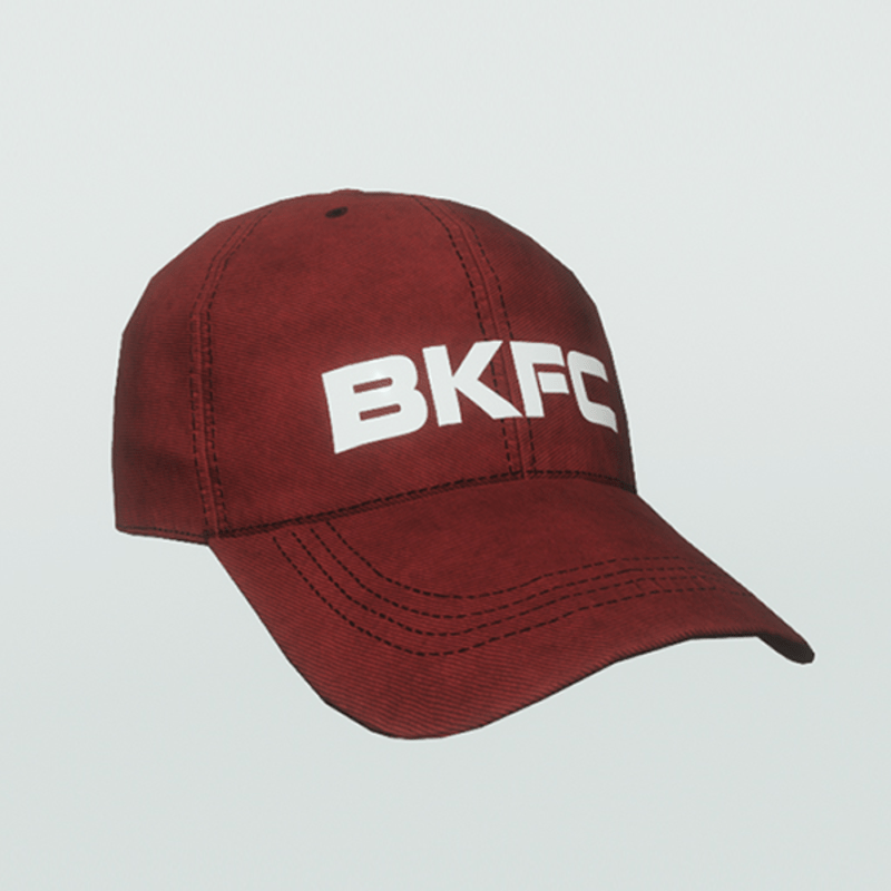 BKFC Cap - Red/White MALE