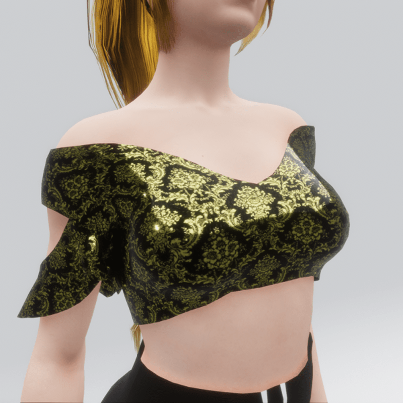 Off Shoulder Blouse (swatch 1)
