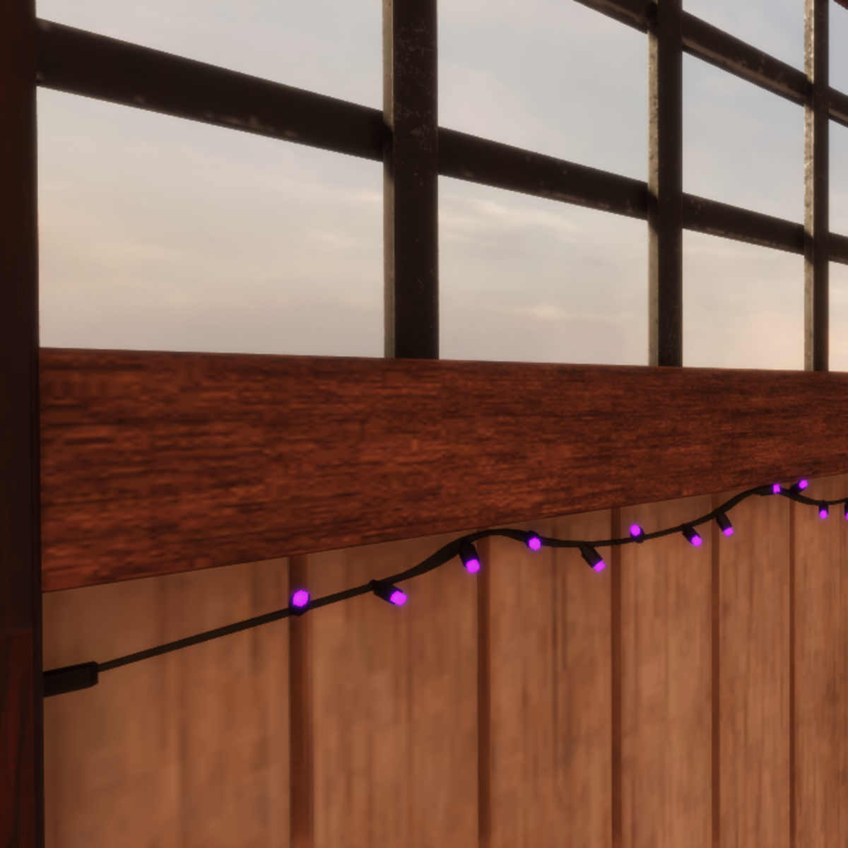 Halloween Light Strand (Violet)