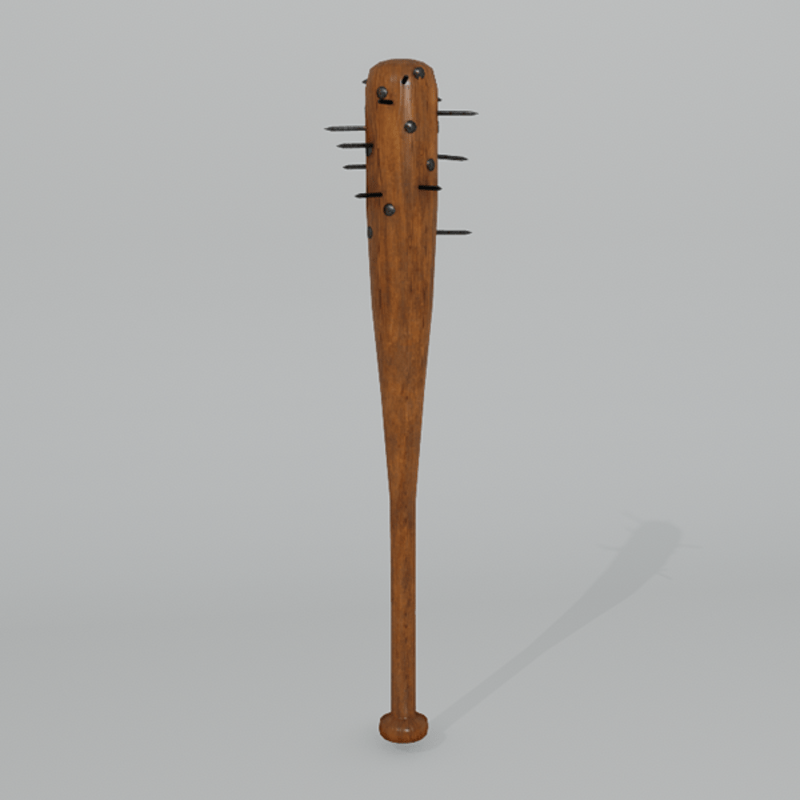 BaseballBat with Nails