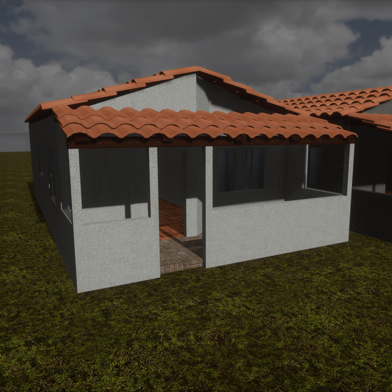 Concreate House Light (multi rooms)