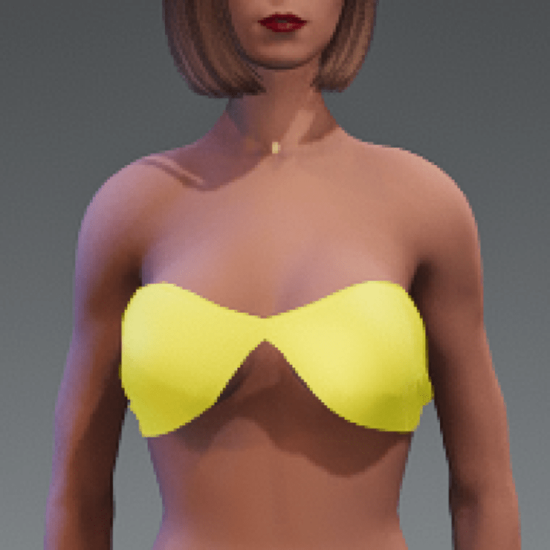 Emissive bikini top