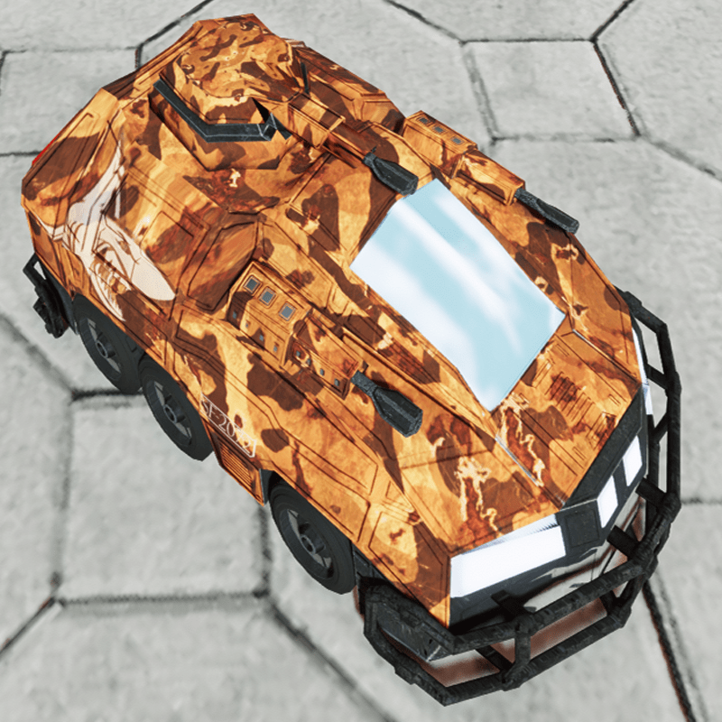 Armored Assault Vehicle Sand Camo