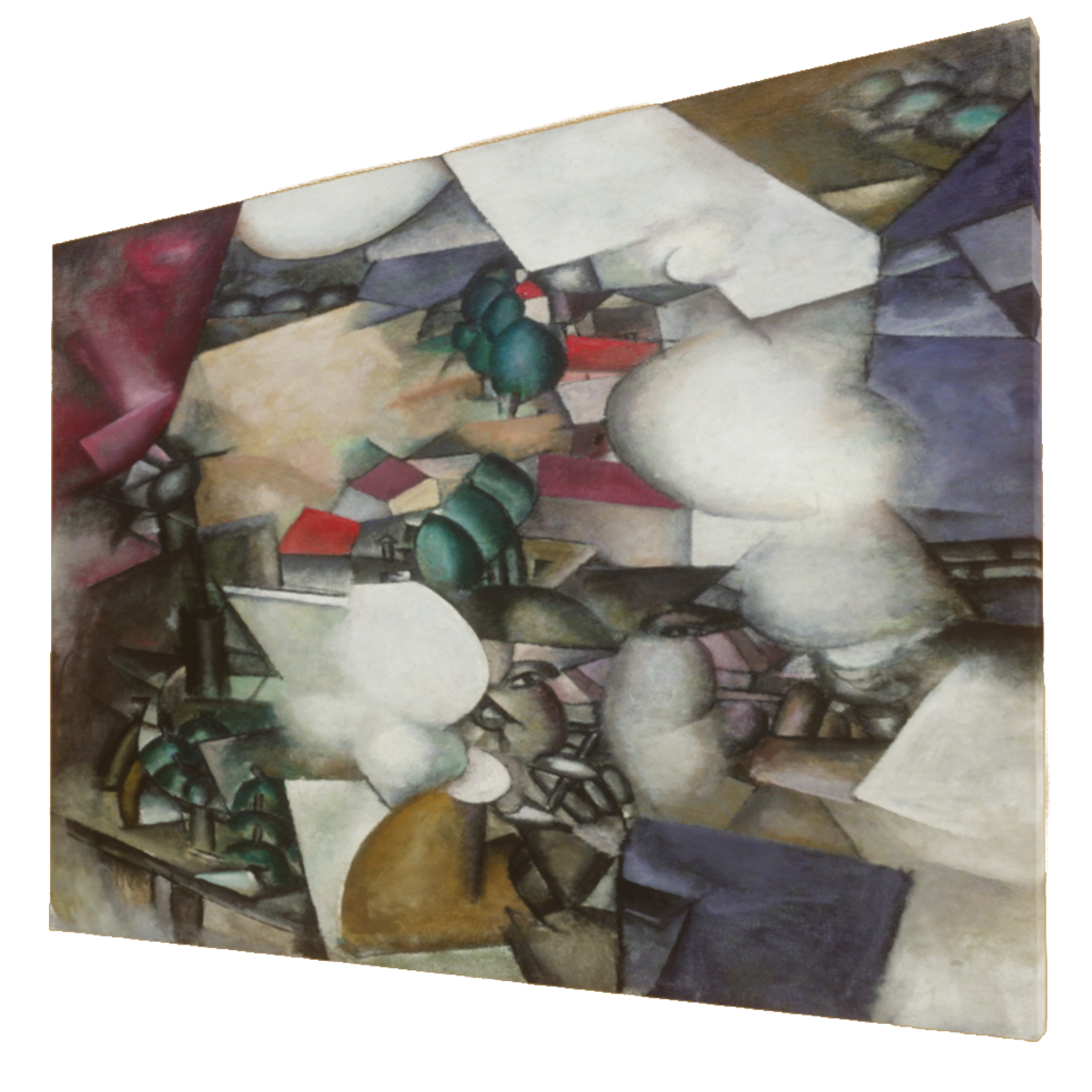 Les Fumeurs - Painting, Art