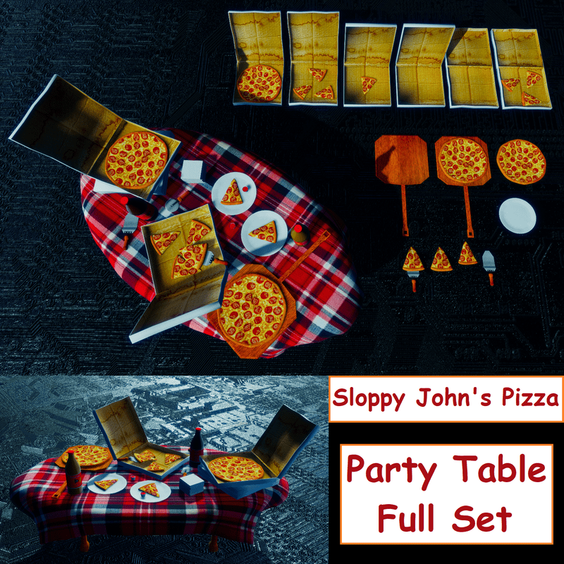 Sloppy John's Pizza: Full Set
