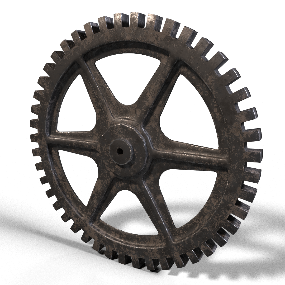 Industrial Gear Weathered