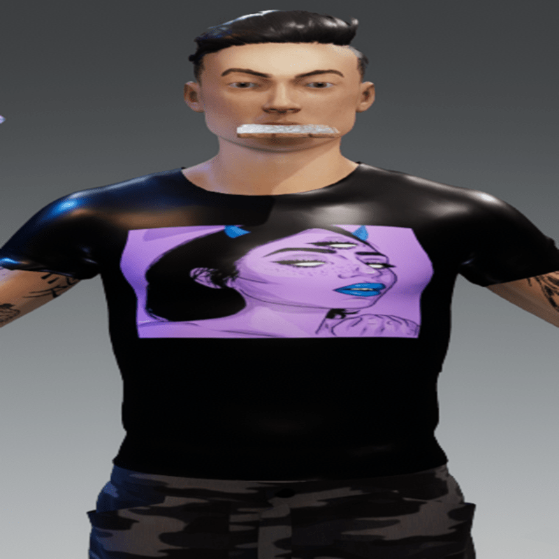 Male 3rd Eye Horned Girl