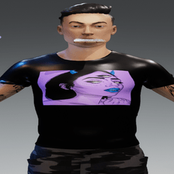 Male 3rd Eye Horned Girl