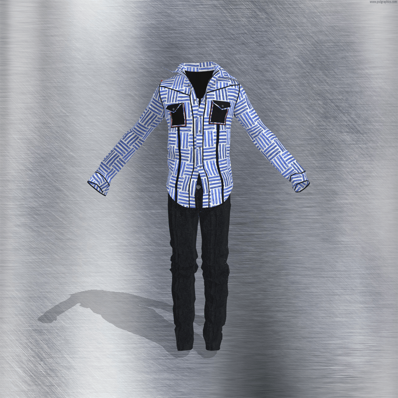 Outfit Male Shirts and Jeans 002