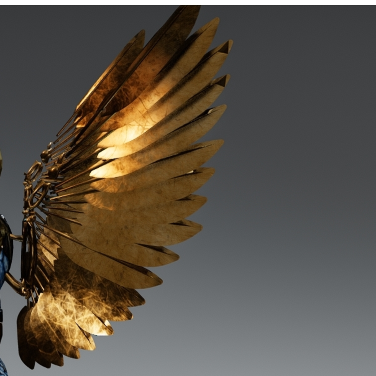Gold wings