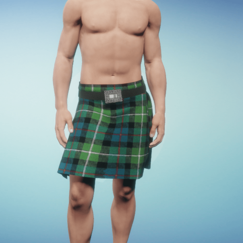 Kilt: Mackenzie-Muted Green