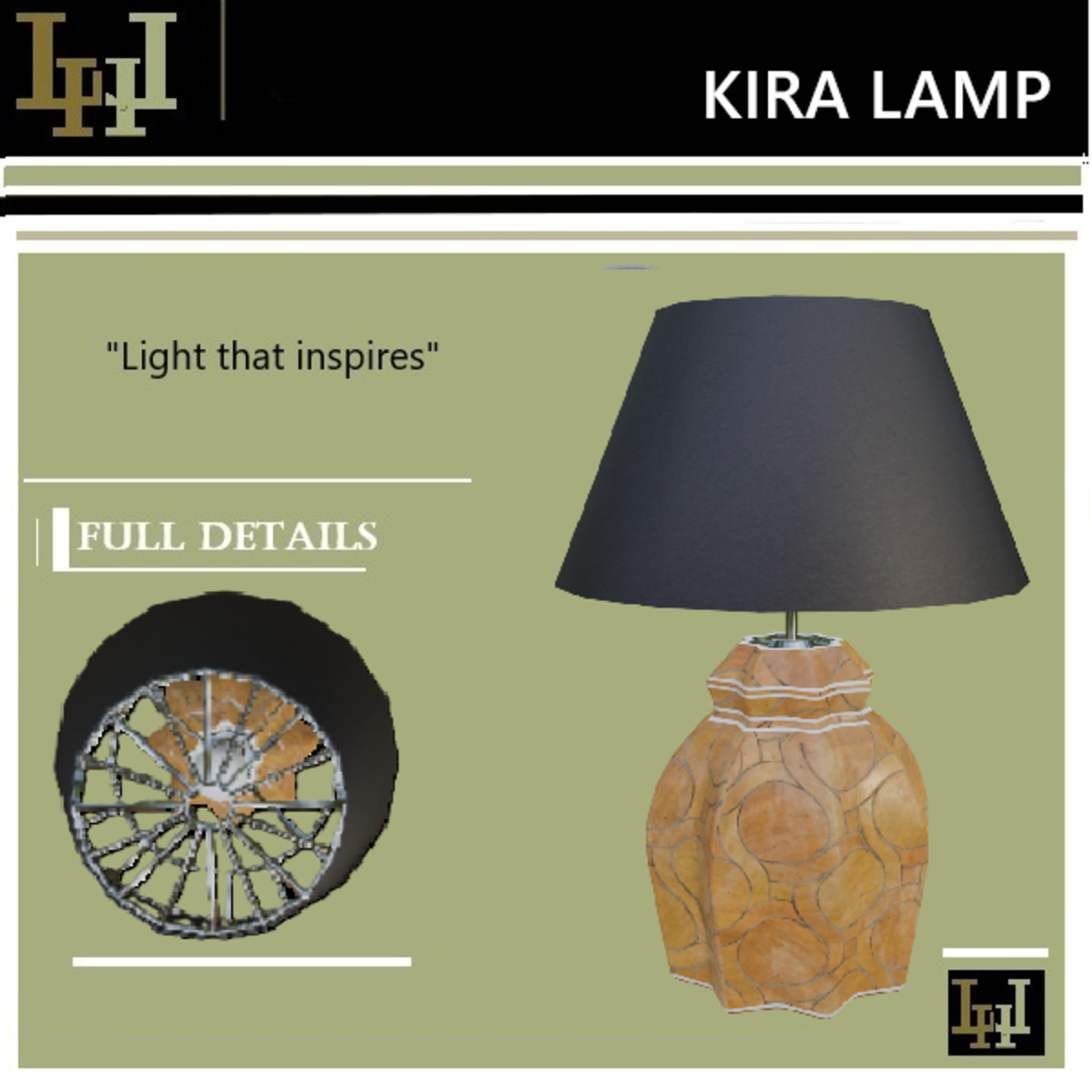 Kira bedside lamp