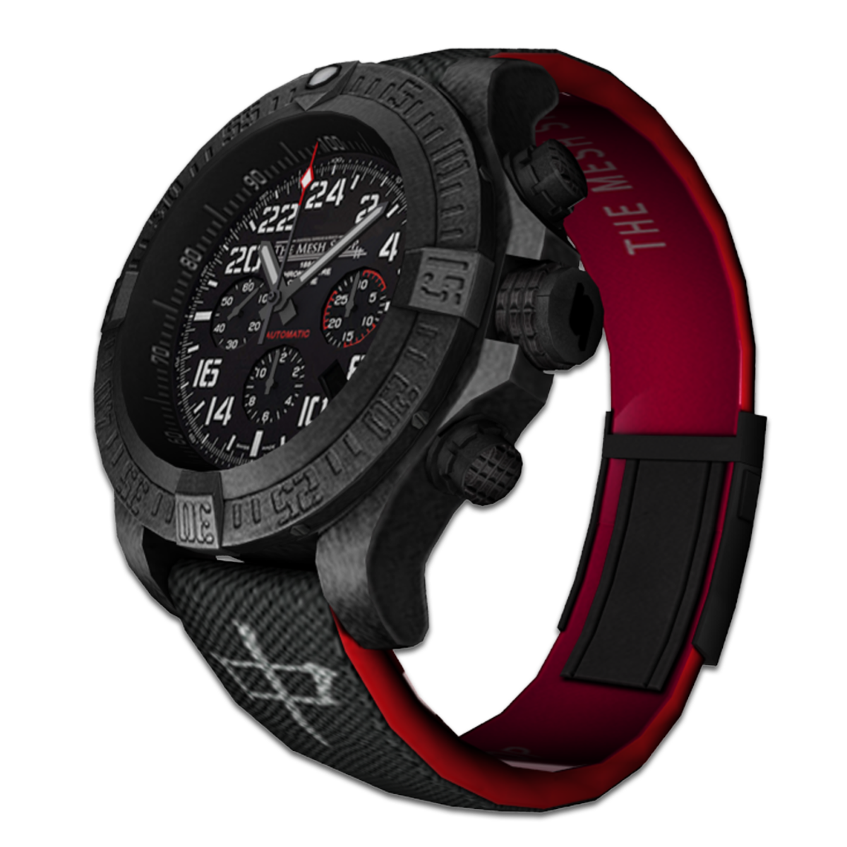 Sports Watch Red MALE