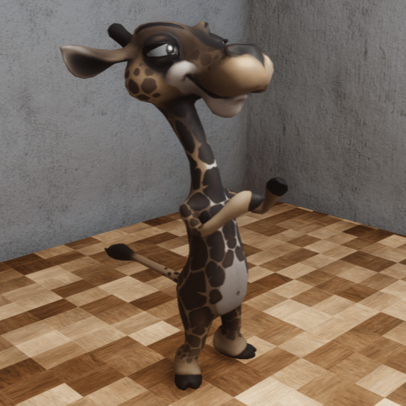 Clapping NPC Giraffe