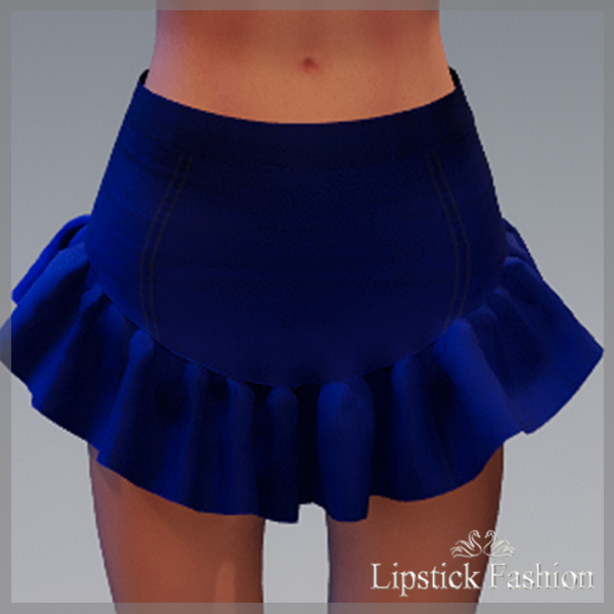 L.F. Lulu Skater Skirt - Marine Blue