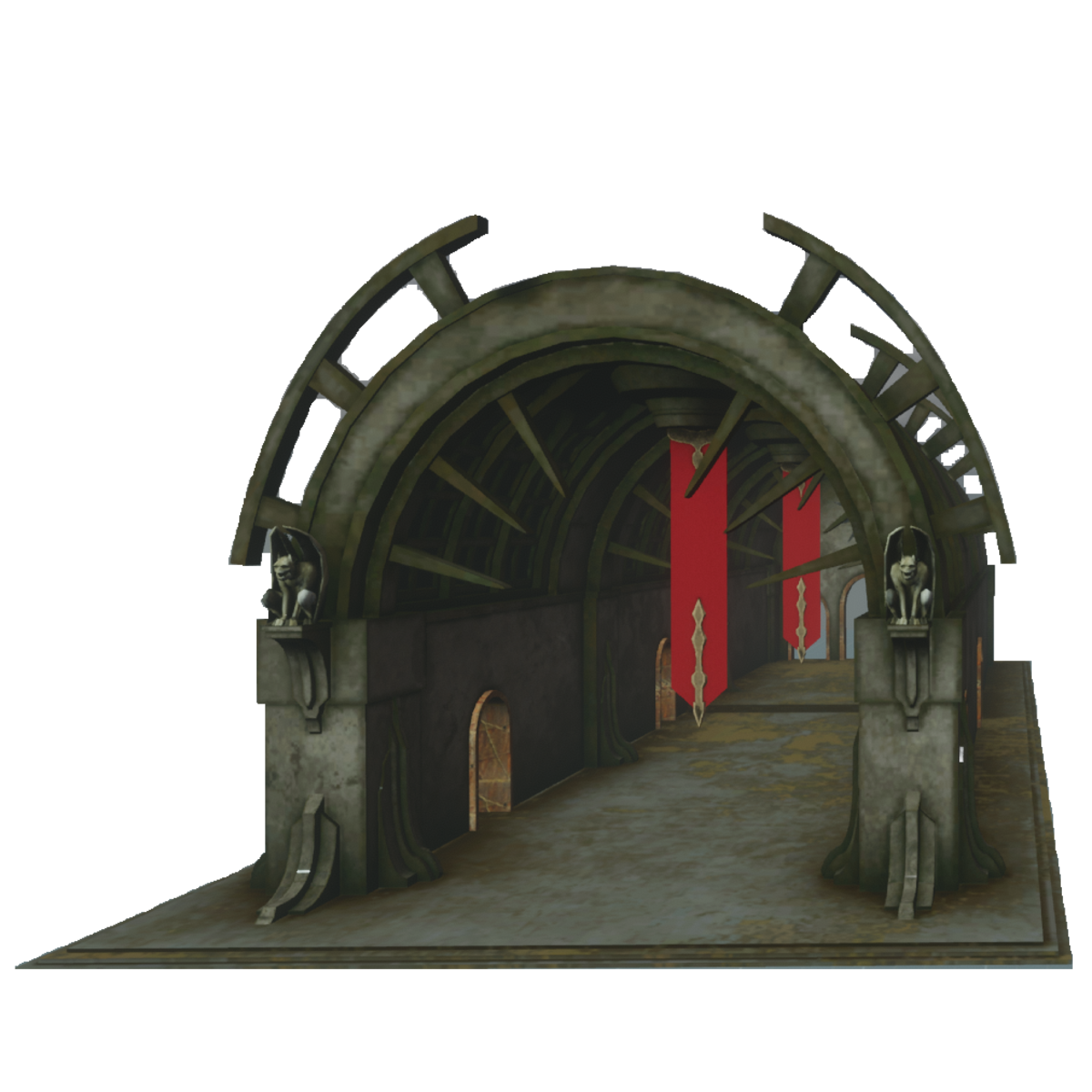 Rusty Mega Old Building