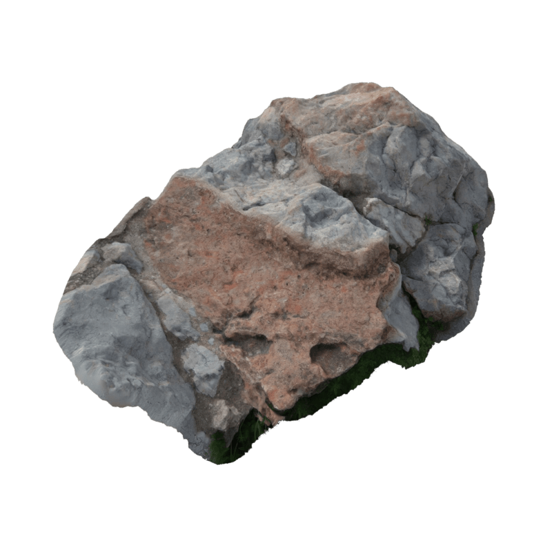 Bright Rock Formation