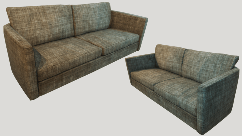 Old Dirty Couch - Vintage