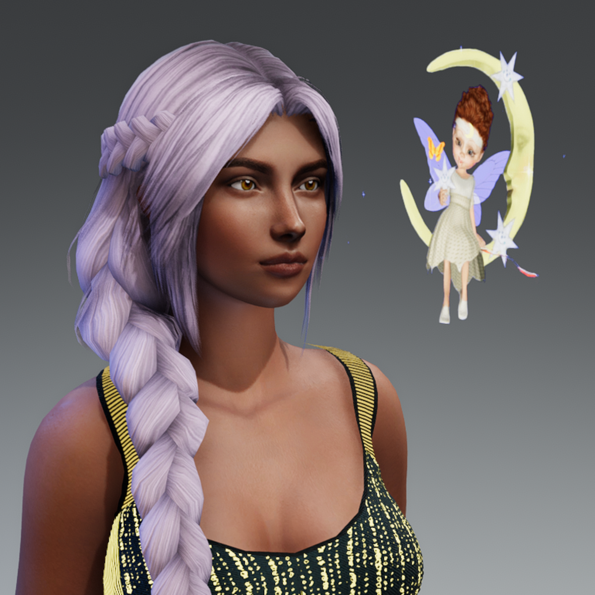 Animated Shoulder Fairy