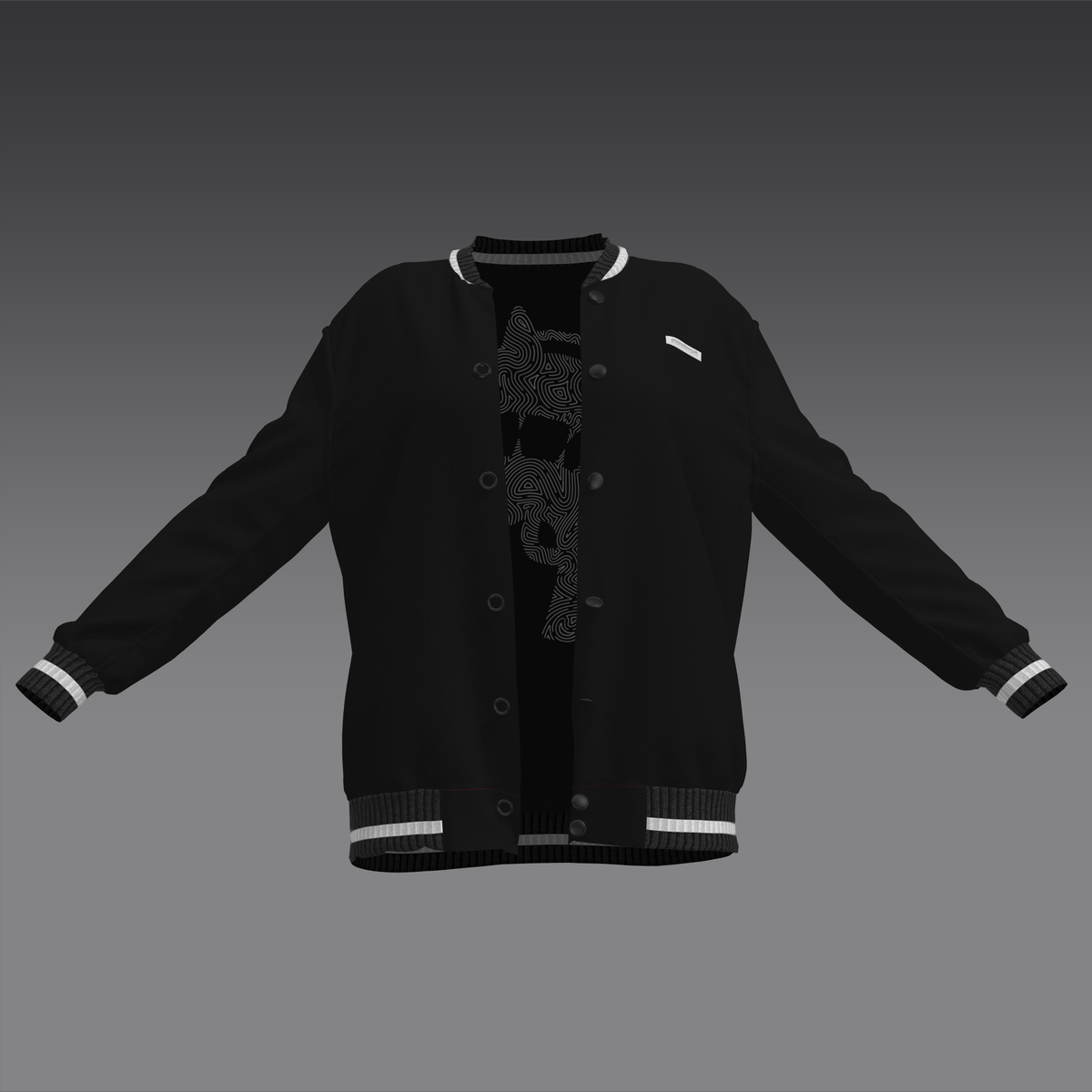 Monstercat - Cornerstone Imprint Varsity Jacket - Female